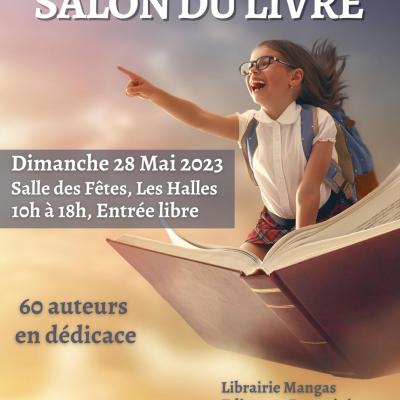 2023 affiche salon du livre