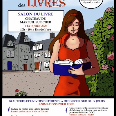 Affiche chateau des livres